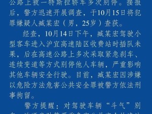 网友不让特斯拉车主插队，结果被别了4次，警方处理真是大快人心